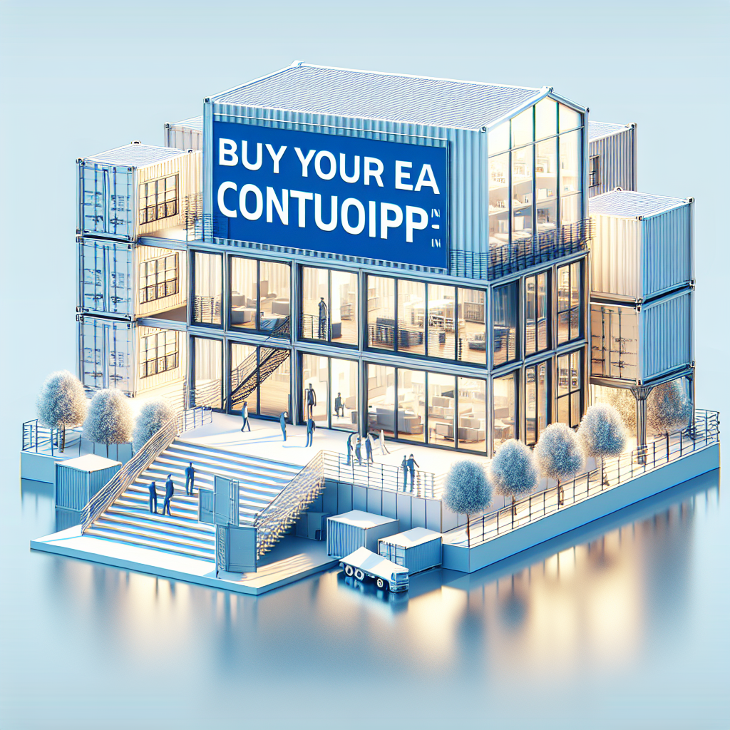 Achetez Votre Conteneur Idéal en Europe