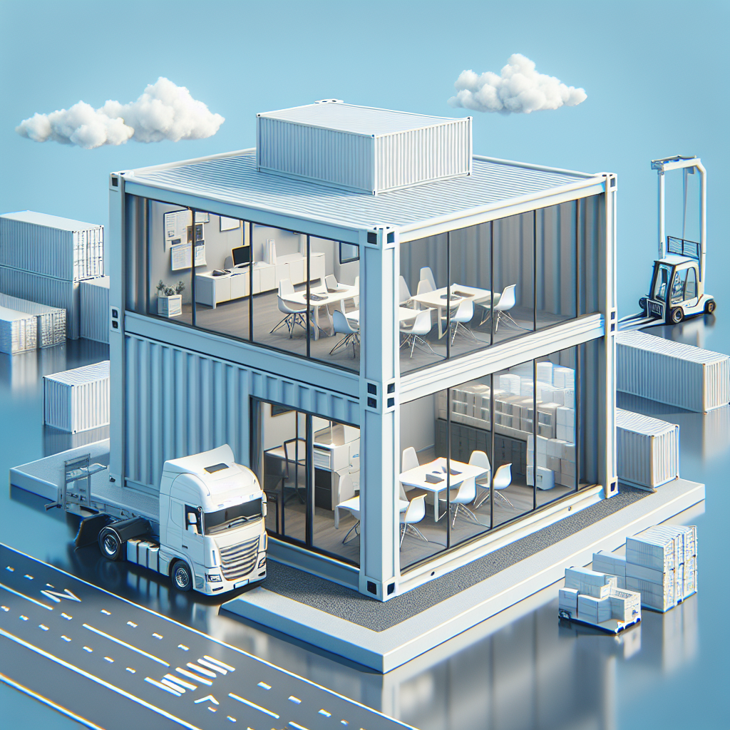 Découvrez les Avantages du Conteneur Bureau Modulaire