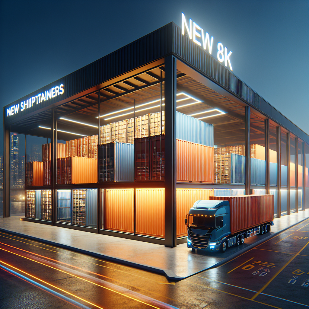 Découvrez les Avantages des Conteneurs Neufs pour vos Projets