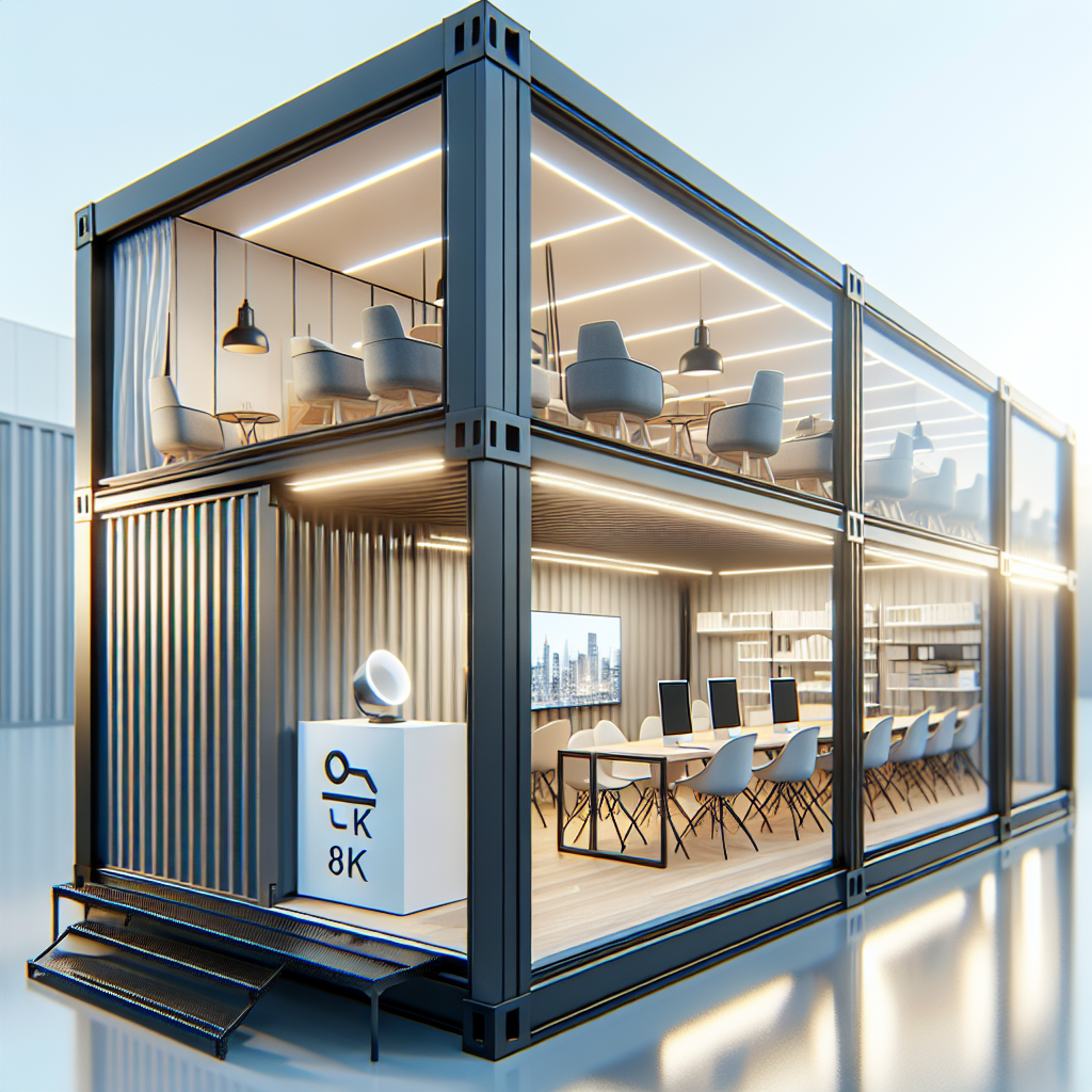 Découvrez le Conteneur Bureau Modulaire : Solution Moderne et Flexible