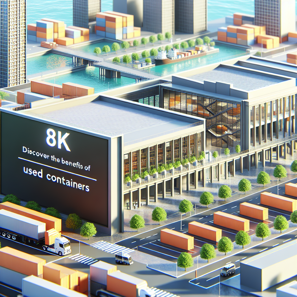 Découvrez les Avantages des Conteneurs d'Occasion