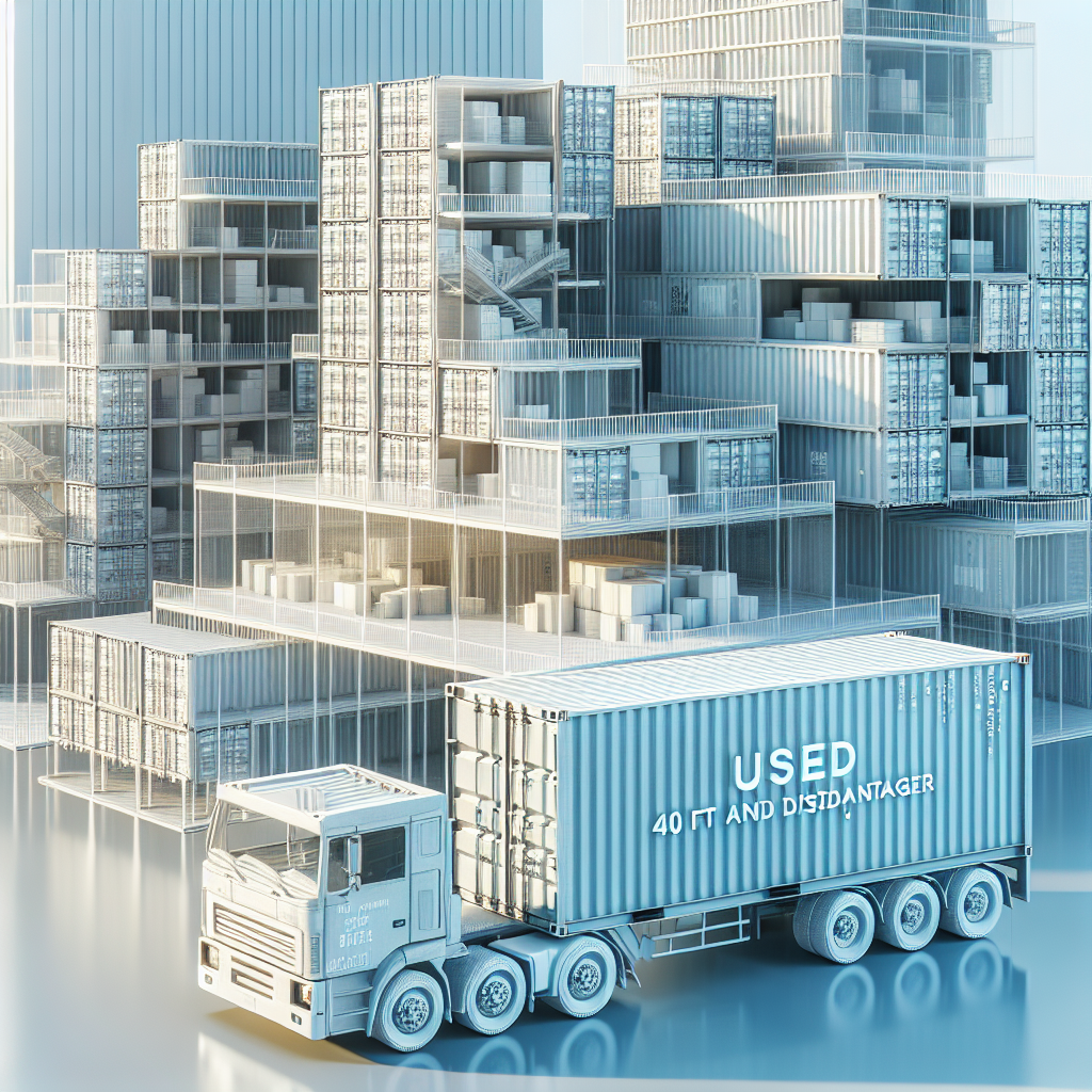Découvrez les Avantages et Inconvénients du Conteneur 40ft Occasion