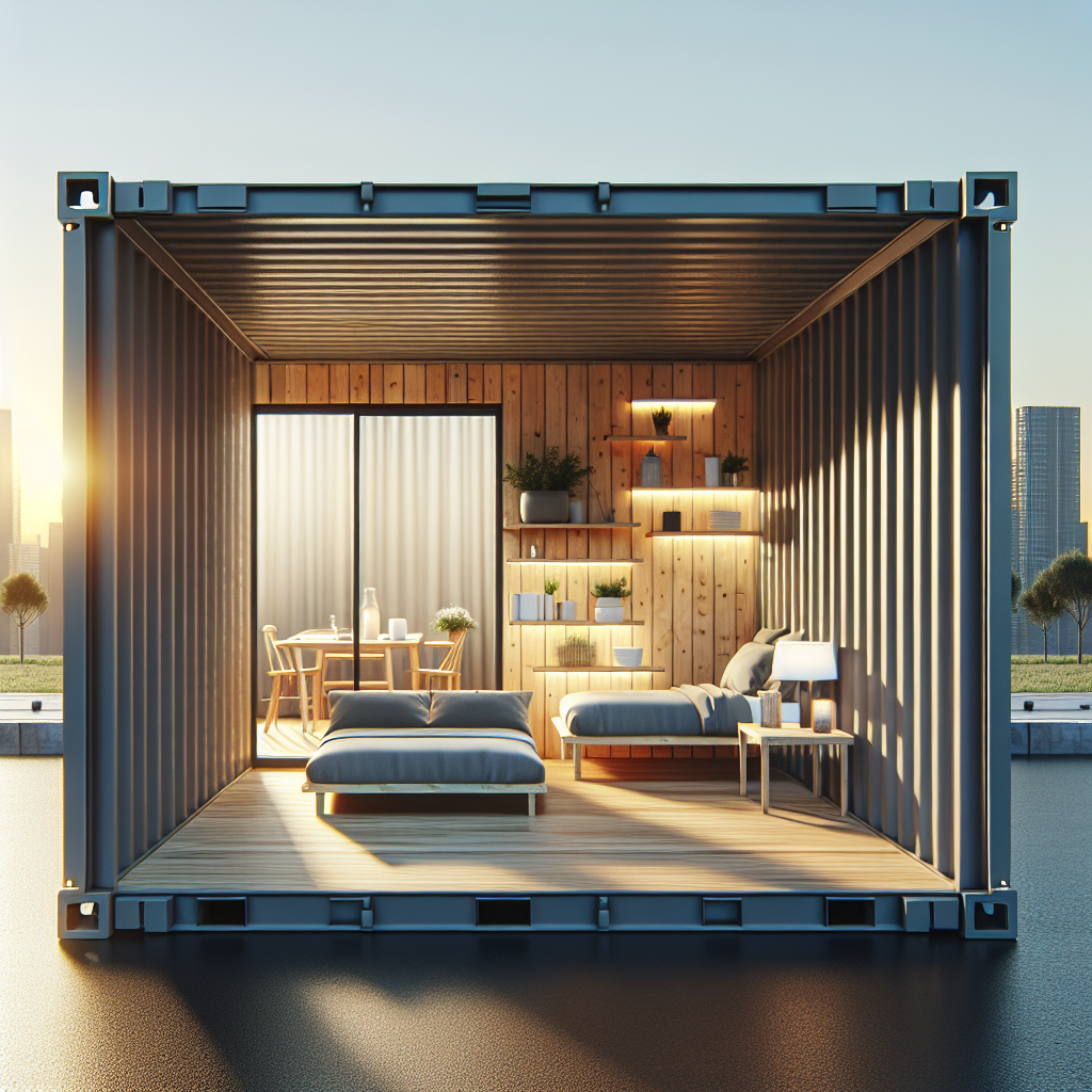 Découvrez le Container Aménagé Habitable : Un Nouveau Mode de Vie