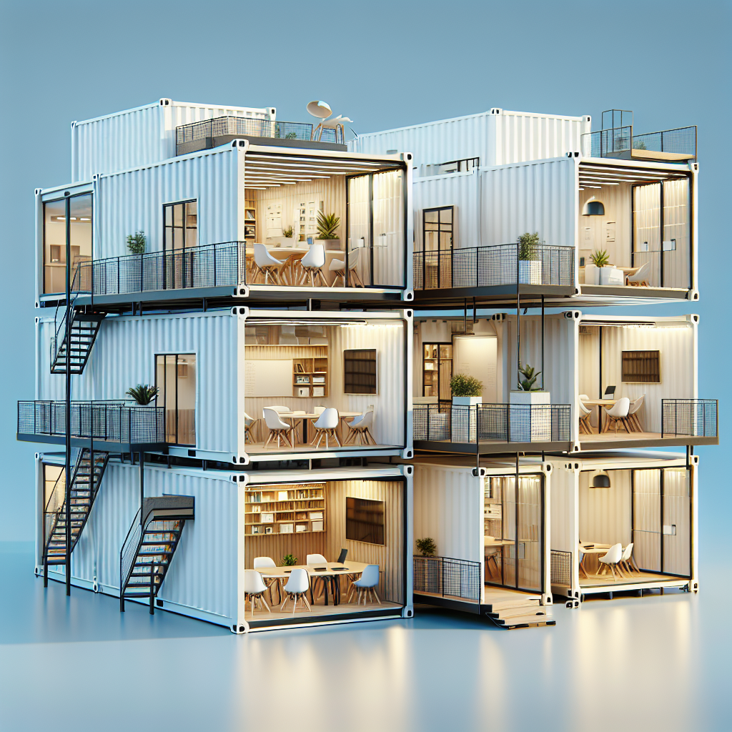 Découvrez les Secrets des Conteneurs Bureaux Modulaires Efficaces