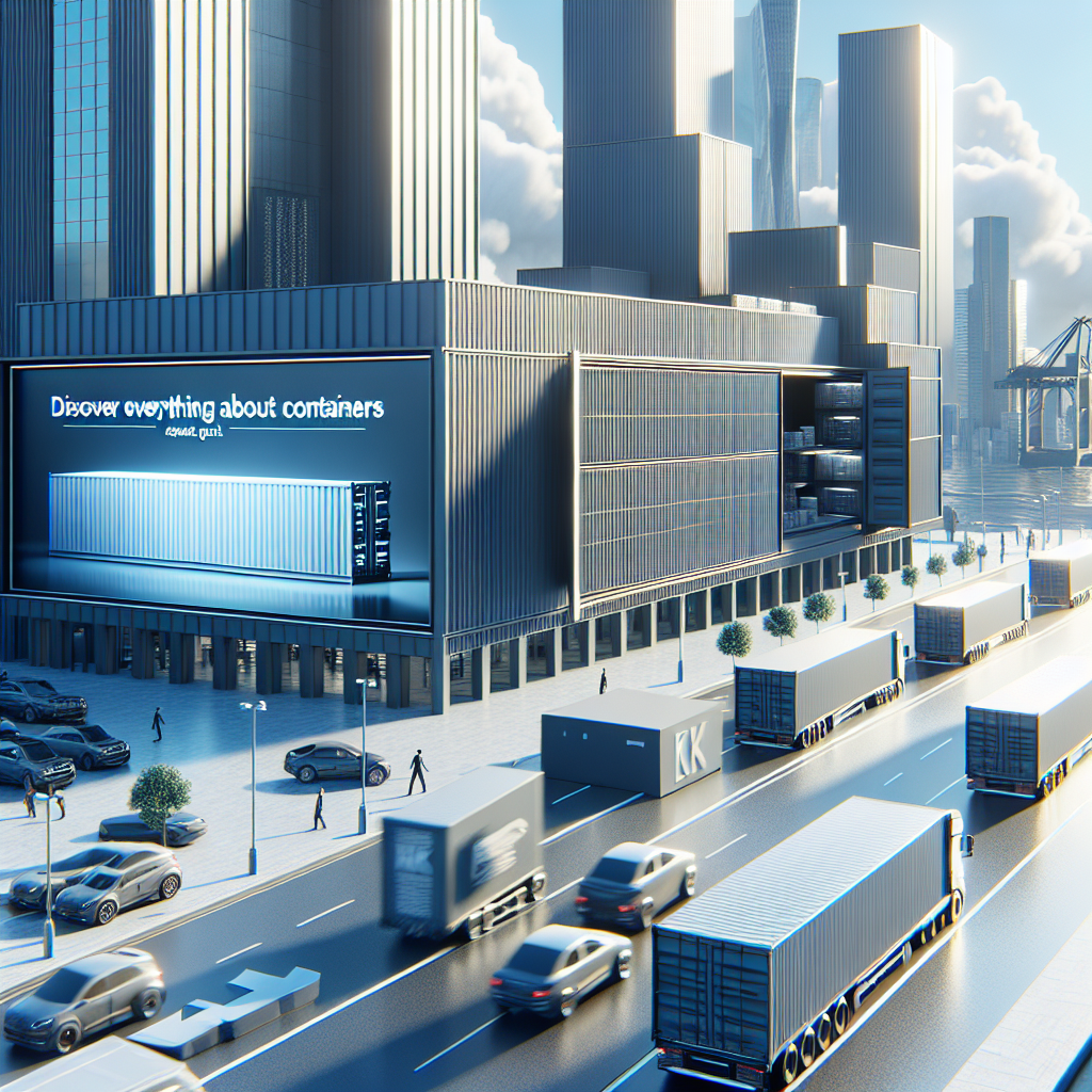 Découvrez tout à propos des conteneurs : Guide Ultime