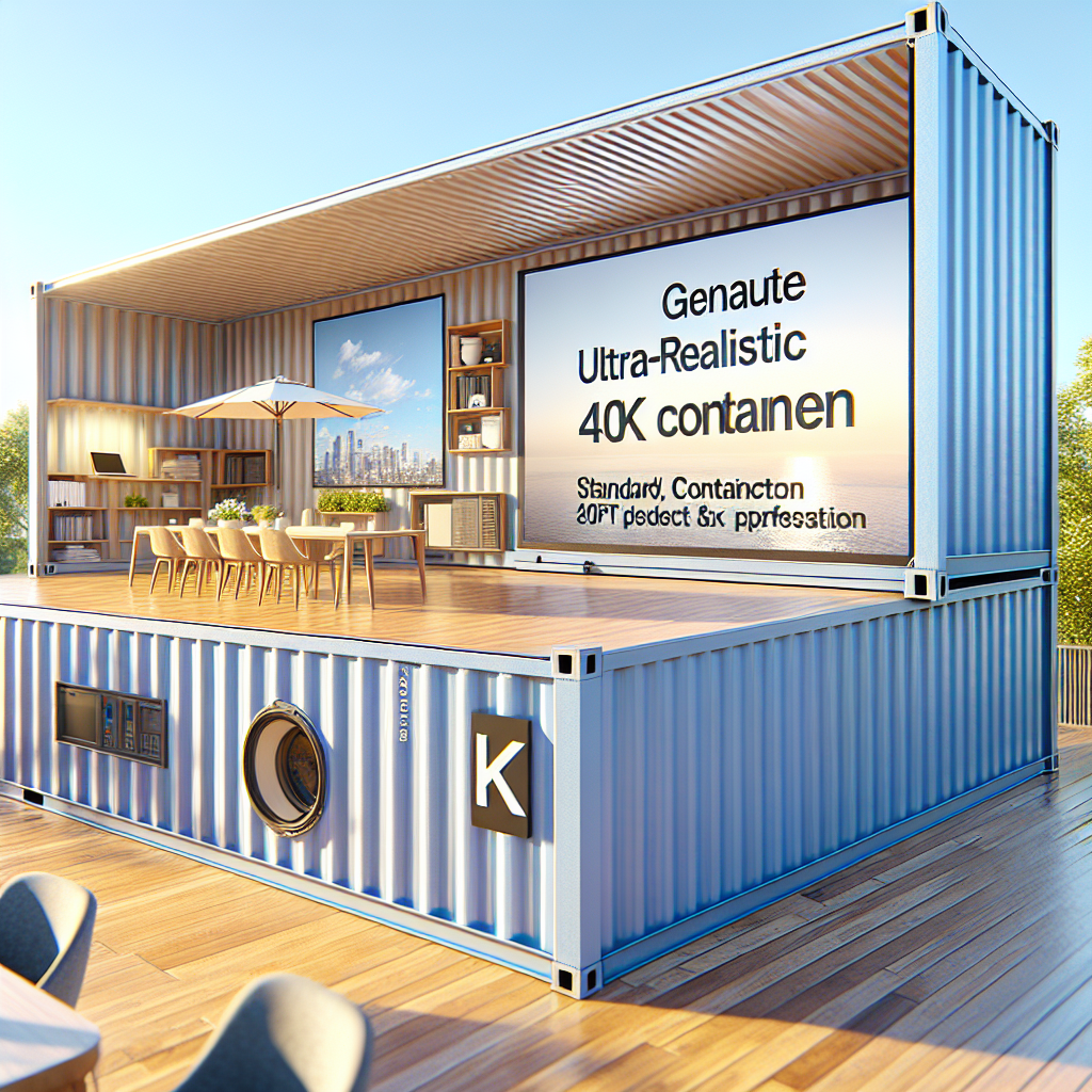 Découvrez le conteneur 40ft standard : Étude de cas et retours d'expérience