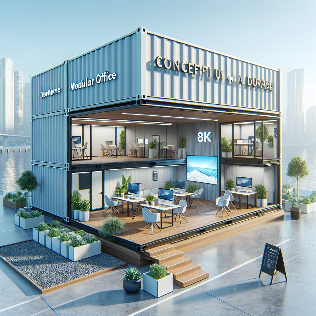 Guide Pratique : Conteneur Bureau Modulaire, Solution Flexible et Durable