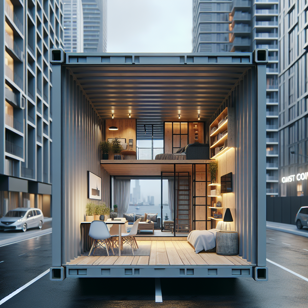 Maximisez votre espace de vie avec un container aménagé habitable