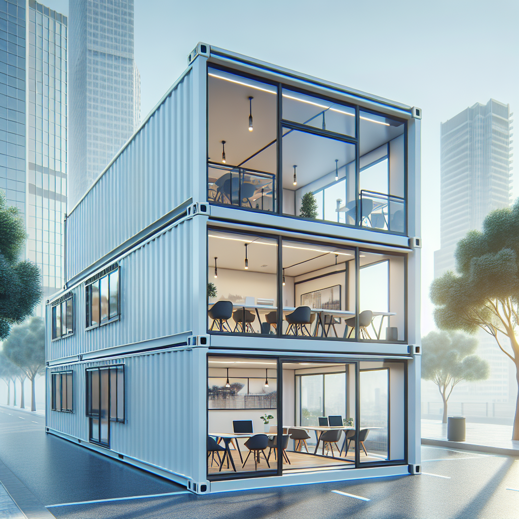 Optimisez Votre Espace avec un Conteneur Bureau Modulaire