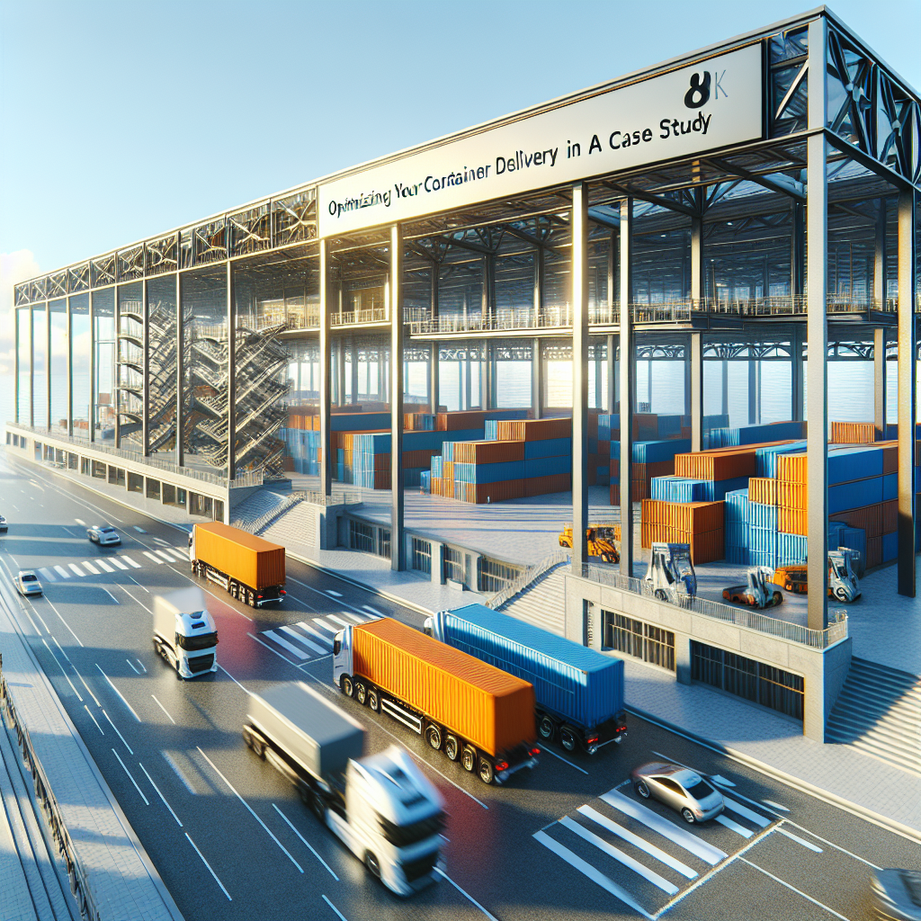 Optimisez votre livraison de conteneurs en Allemagne : Étude de Cas