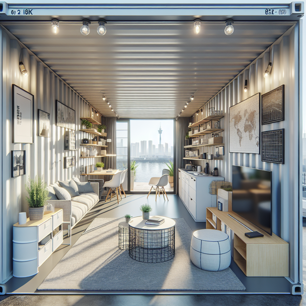 Découvrez les secrets d’un container aménagé habitable