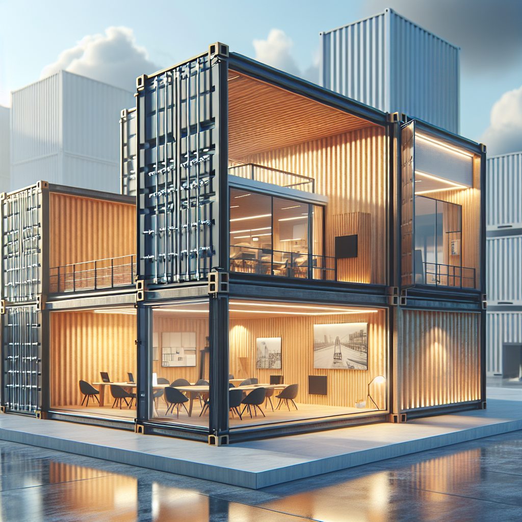 Explorez les Tendances des Conteneurs Bureaux Modulaires
