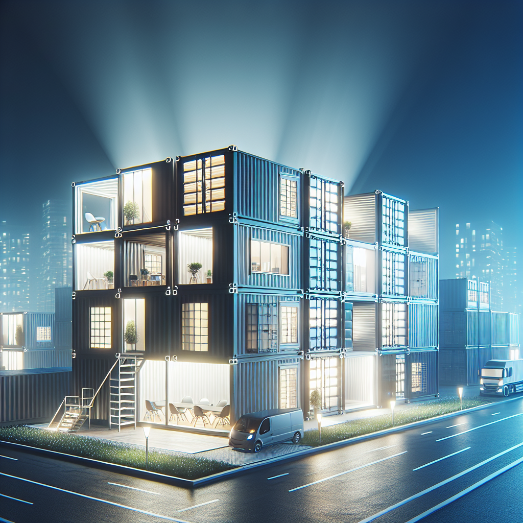 Découvrez les Tendances des Bureaux en Conteneurs Modulaires