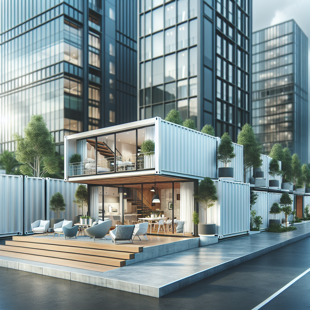 Transformez votre espace de vie avec un container aménagé habitable