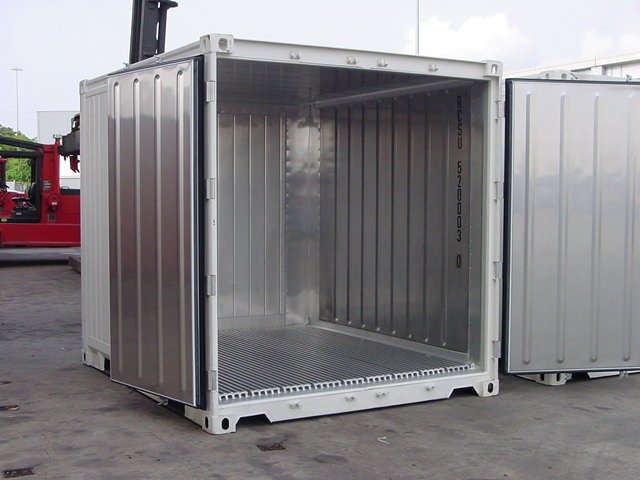 Container 10 pieds high cube isotherme