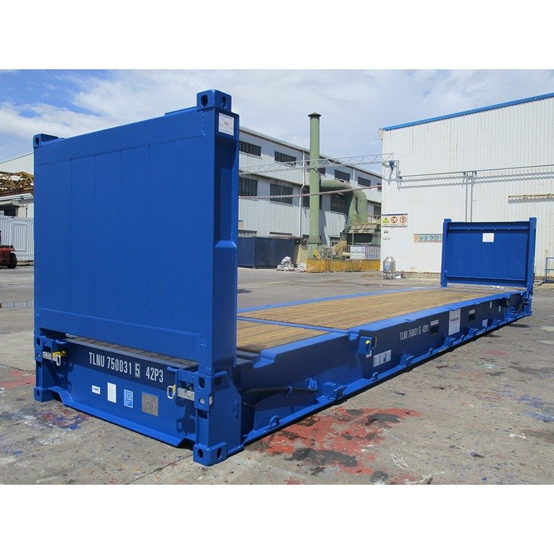 Container maritime 40 pieds flat rack
