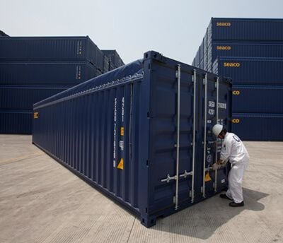 Container maritime 40 pieds open top