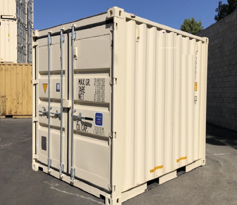 Conteneur maritime 10 pieds High Cube