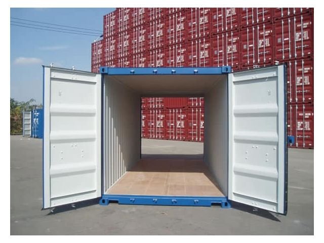 Conteneur maritime 20 pieds dry double porte