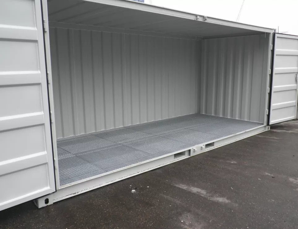 Conteneur maritime 20 pieds open side