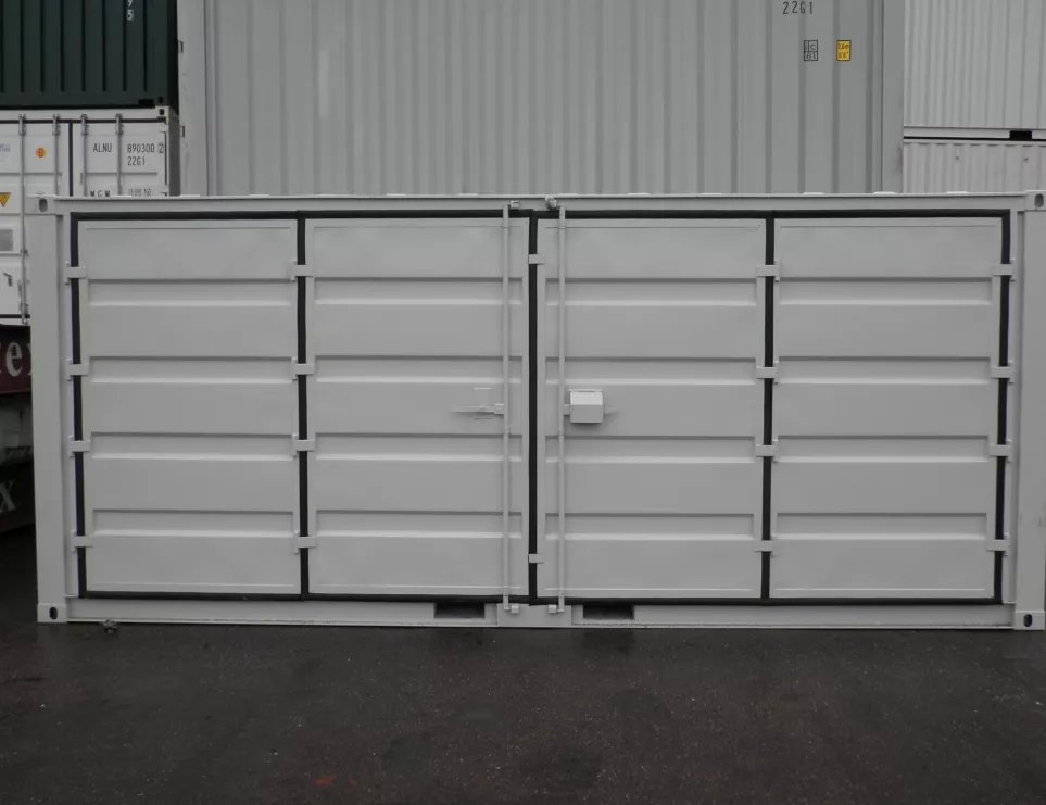 Conteneur maritime 20 pieds open side