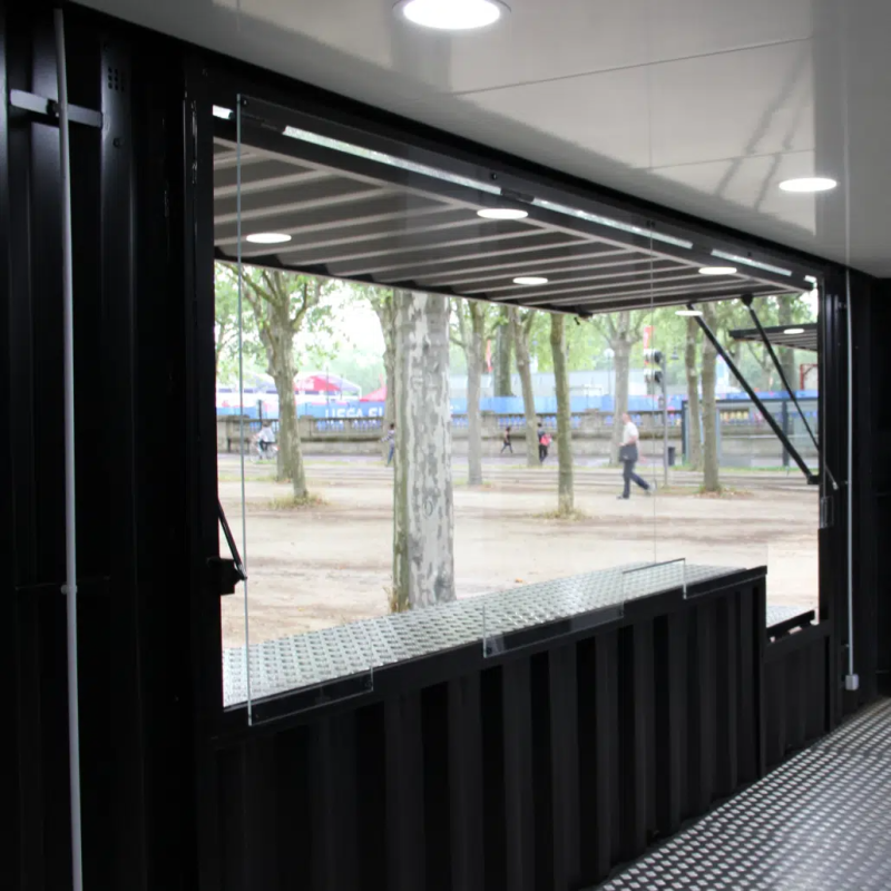 Mobiler Ticketcontainer